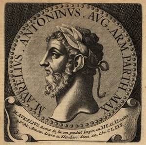 Porträt des römischen Kaisers Marcus Aurelius von Netherlandish School