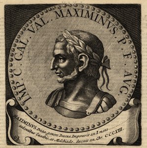 Porträt des römischen Kaisers Maximinus II. von Netherlandish School