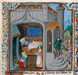Die Blendung und Heilung von Tobit