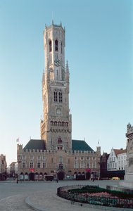 Der Glockenturm, gebaut 1282-96 von Netherlandish School