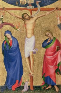 Die Kreuzigung, von einem Klappaltar, ca. 1400 von Netherlandish School