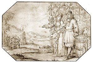 Die vier Jahreszeiten: Herbst - Ernte, ca. 1675