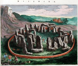 Ansicht von Stonehenge von Netherlandish School