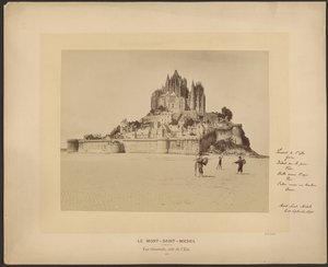 Le Mont-Saint-Michel, Gesamtansicht, Ostseite