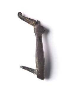 Bronzemontierung von einem Shawabty-Bündel: Arm mit Feder, späte 18. bis 19. Dynastie, um 1336-1256 v. Chr. von New Kingdom Egyptian
