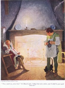 Nun merke auf, mein Wirt, sagte Sir Donald, folge nur meinen Befehlen und ich werde dein guter Herr sein von Newell Convers Wyeth