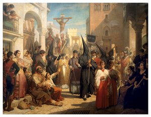 Karfreitagsprozession in Sevilla