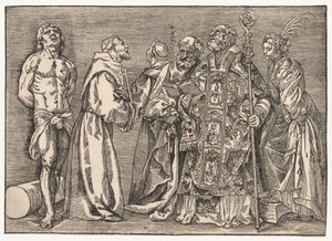 Die sechs Heiligen von Niccolo Boldrini