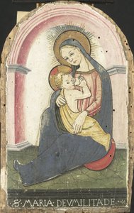 Madonna der Demut, um 1490-1500 von Niccolo di Mariano