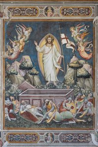Szenen aus dem Leben Christi: Auferstehung von Niccolo di Pietro Gerini