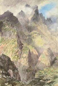 Das Grande Curral, Madeira von Nicholas Chevalier