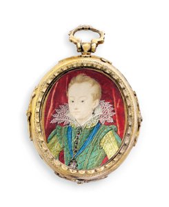 König Karl I. als Herzog von York, als Junge von Nicholas Hilliard