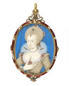 Nr. 3855 Anne von Dänemark (1574-1619) Frau von König James I. von England, ca. 1610