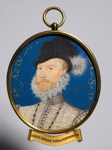 Porträt von Charles Howard, 2. Baron Howard von Effingham von Nicholas Hilliard