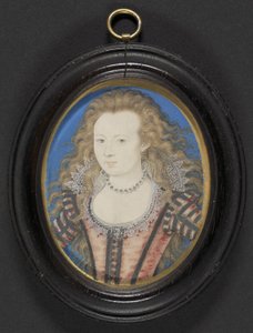 Porträt einer Dame, ca. 1605-10 von Nicholas Hilliard