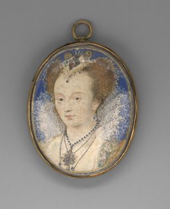 Porträt einer Frau von Nicholas Hilliard