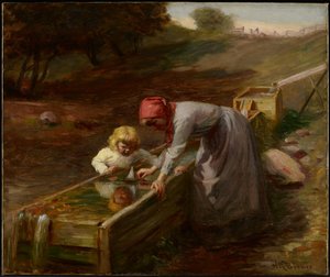 Am Frühling, ca. 1895 von Nicholas Richard Brewer