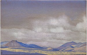 Mongolei, Hügel von Chahar von Nicholas Roerich