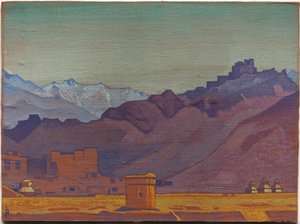 Weg nach Tibet, 1925 von Nicholas Roerich