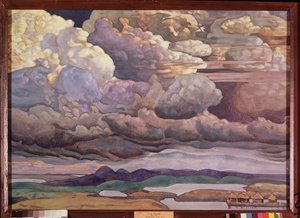 Himmelslandschaft von Nicholas Roerich