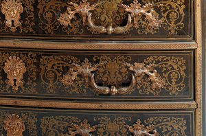Detail einer Louis XIV Kommode (Detail) von Nicholas Sageot