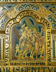 Moses führt die Kinder Israels durch das Rote Meer