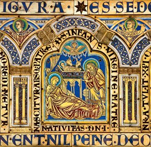 Der Verdun-Altar, biblische Szenen darstellend