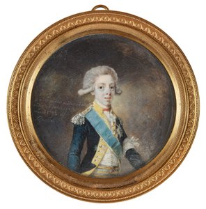 Porträt von Gustav IV. Adolf von Schweden, 1792 von Niclas Lafrensen