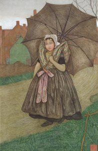 Zuhause im Regen von Nico Jungman