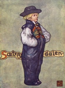 Norwegen: Ein Junge aus Saetersdalen von Nico Jungman
