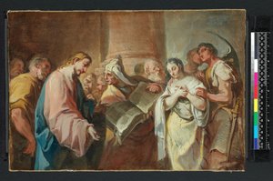 Die Ehebrecherin, vor 1750