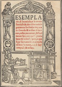 Esemplario di lavori, August 1529 von Nicolò Zoppino