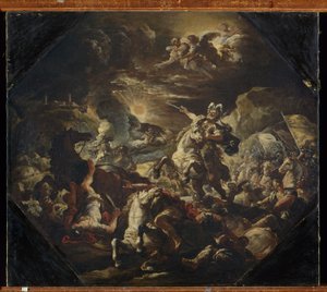 Josua lässt die Sonne stillstehen