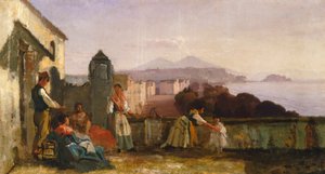 Neapel von Mergellina aus von Nicola Palizzi