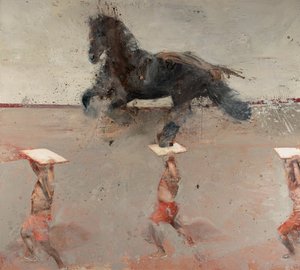 Galoppierendes Pferd, 2021