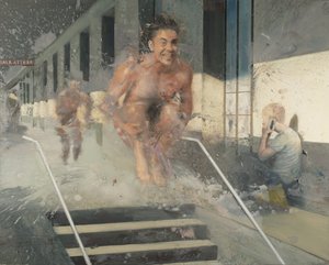 Sprung in die Station von Nicola Pucci