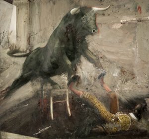 Toro-Stuhl und Torero von Nicola Pucci