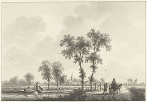 Das Dorf Spijk in Gelderland