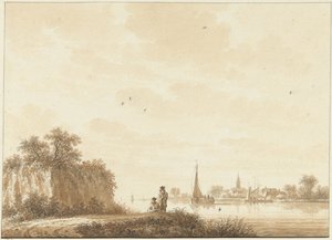 Flussansicht von Nicolaas Wicart