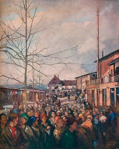 Ruhleben Gefangenenlager, Weihnachtsessen, 1917