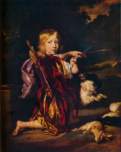 Junge mit Pfeil und Bogen, ca. 1670