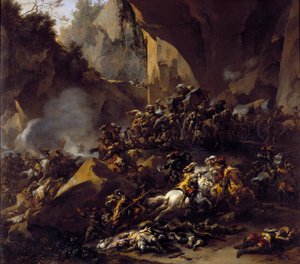 Reisende von Räubern angegriffen