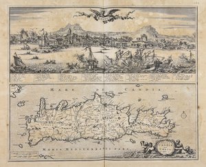 Insula Candia ehemals Kreta / N. Visscher exc. von Nicolaes Visscher