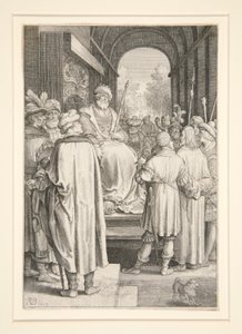 Christus vor Pilatus (Passionsserie) von Nicolaes de Bruyn
