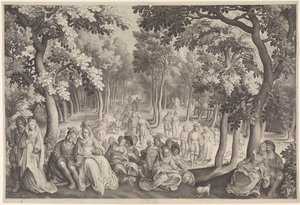 Garten der Liebe von Nicolaes de Bruyn