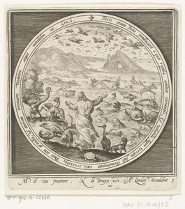 Fünfter Tag der Schöpfung: Gott erschafft Fische und Vögel (Von der Schöpfung bis zur Vertreibung aus dem Paradies)