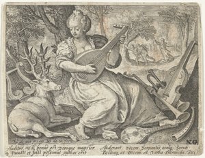 Zintuig Gehör von Nicolaes de Bruyn