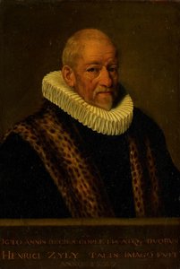 Porträt von Henricus van Zijl (1545-1627) von Nicolaes van Borculo