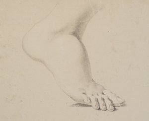 Studie eines Fußes von Nicolai Abildgaard