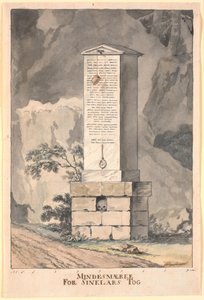 Entwurf für ein Denkmal für Sinclair